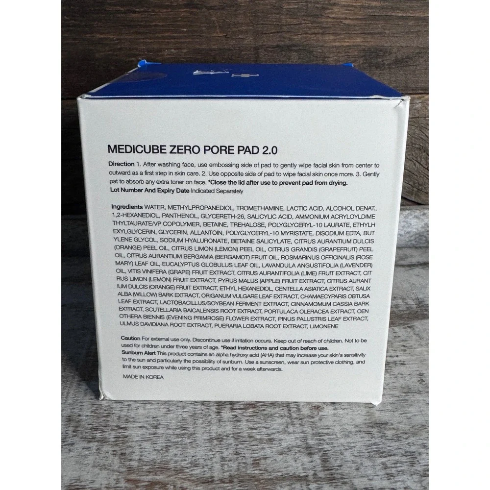 Medicube Zero Pore Pad | 70 Pads | NIB Sealed | K-Beauty Viral | MSRP $31